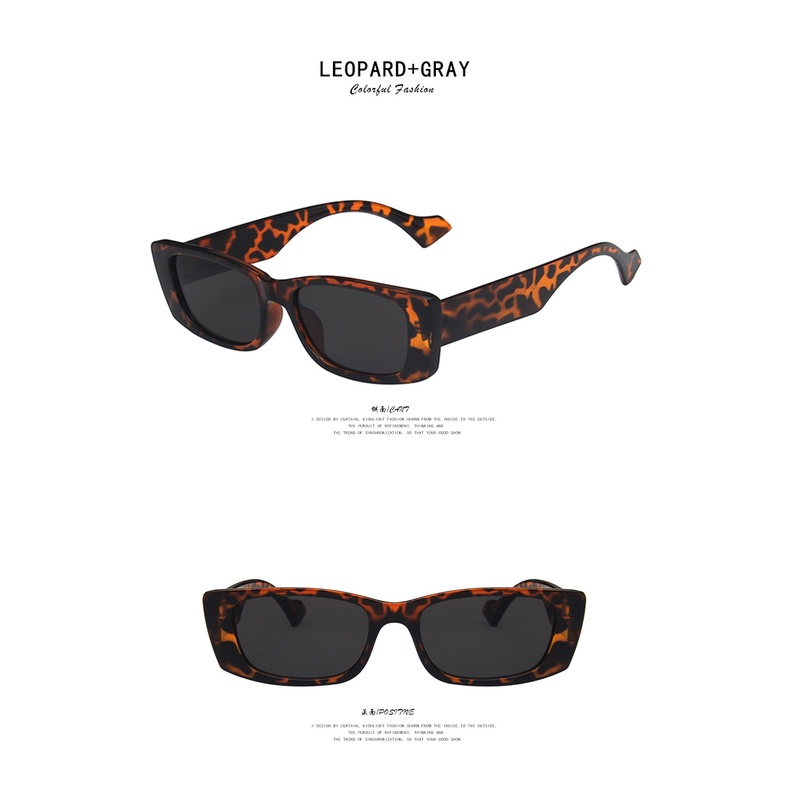 Kính Râm Hình Chữ Nhật Phong Cách Hàn Quốc Cho Nữ