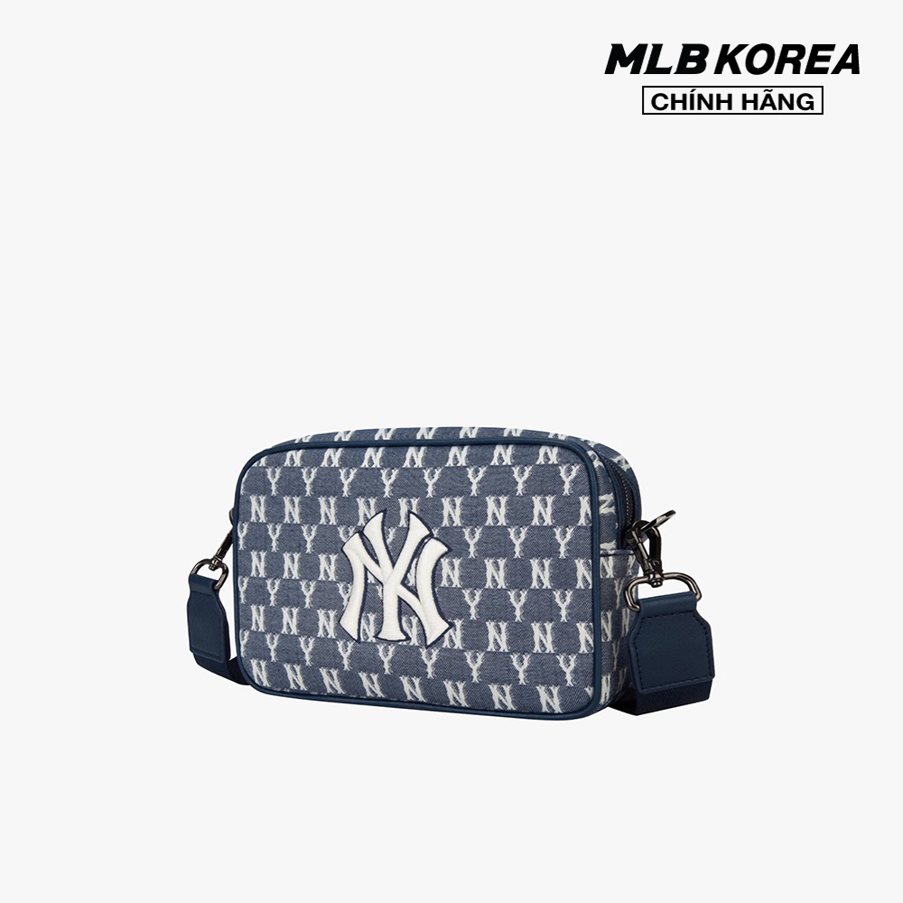 MLB - Túi đeo chéo chữ nhật Jacquard Monogram 3ACRM041N-50NYS