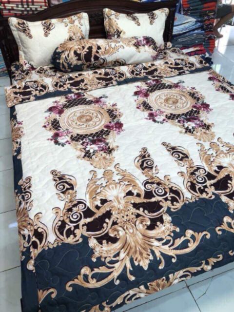 Bộ 5 Món Vỏ Chăn Ga Gối Coton poly cao cấp | BigBuy360 - bigbuy360.vn