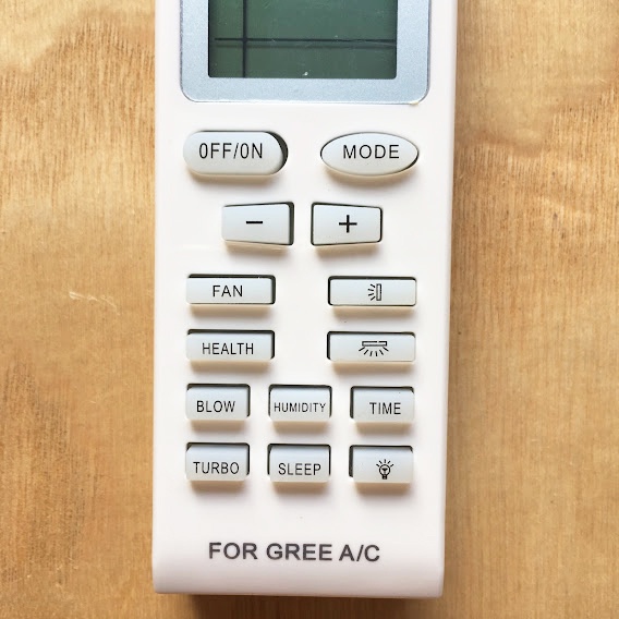Điều khiển máy lạnh Gree [TẶNG KÈM PIN] Điều khiển điều hoà máy lạnh Gree