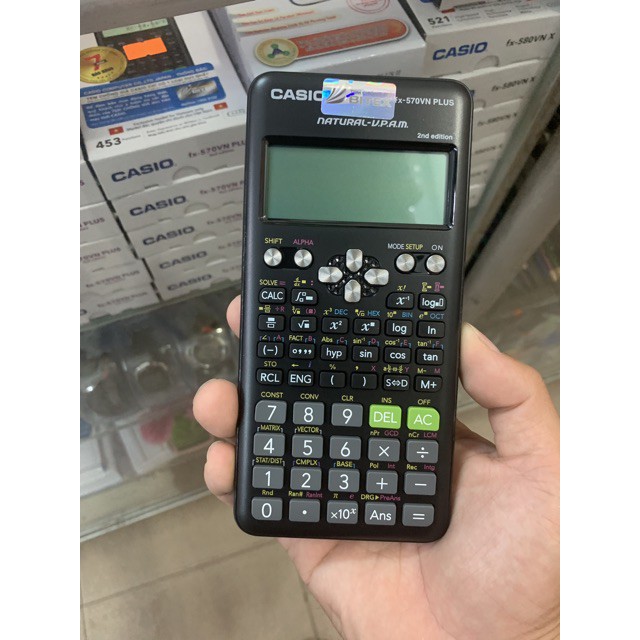 Máy tính Casio fx 570 VN Plus 2nd Edition (Chính hãng bảo hành 7 năm)