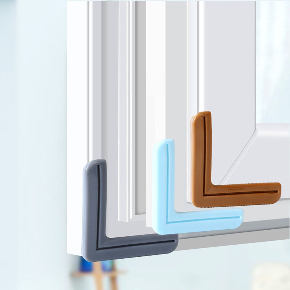 Miếng silicone bọc góc cạnh bàn/cửa sổ chống va chạm bảo vệ an toàn cho bé