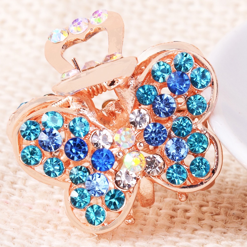 Kẹp Tóc Đính Đá Xinh Xắn Dễ Phối Đồ