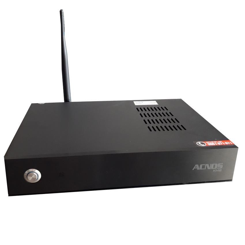 Đầu karaoke Wifi Youtube Acnos KM8 (Đen) Kèm Ổ Cứng 3T gắng trong đã chép nhạc