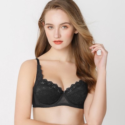 Áo ngực nữ ren Triumph F921-575 mỏng ,có gọng,ôm ngực màu đen