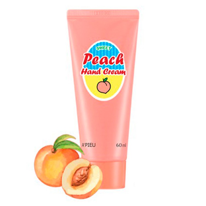 Kem Dưỡng Da Tay Đào A’PIEU Peach Sweet Handcream 60ml