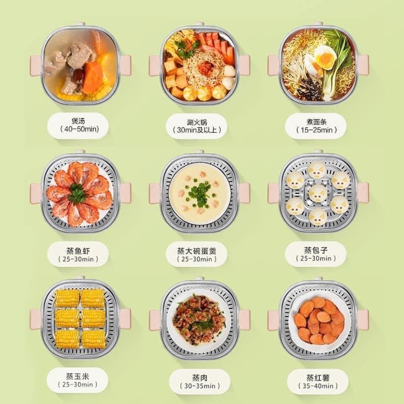 NỒI ĐIỆN HẤP 2 TẦNG ĐA NĂNG MIDEA  - HÀNG CHÍNH HÃNG - BẢO HÀNH 1 NĂM
