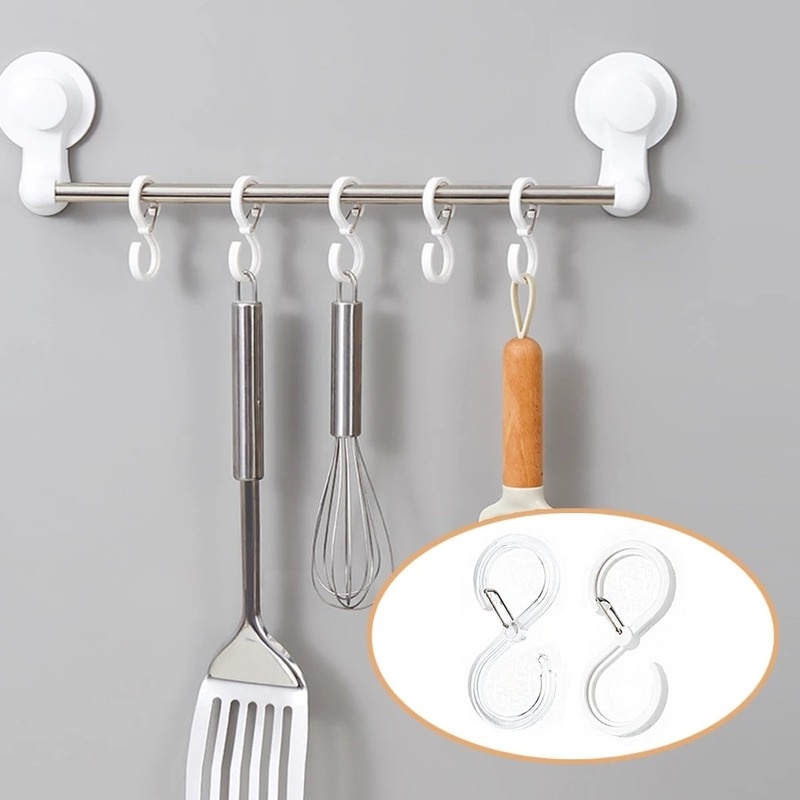 Móc Treo Quần Áo Đa Năng Hình Chữ S Chống Gió Tiện Dụng