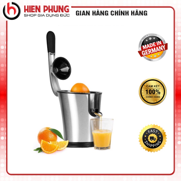 Máy vắt cam siêu nhanh Caso CP330 Pro, máy ép cam chanh bưởi khung Inox Hàng chính hãng | Nhập khẩu Đức