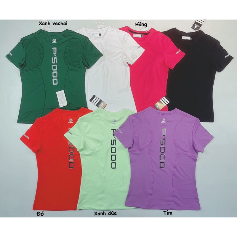 Áo Thun Thể Thao Tập Gym Yoga Nữ - Áo Thun Thể Thao Cổ Tròn Trơn P5000 Basic Thoáng Mát Dễ Mặc