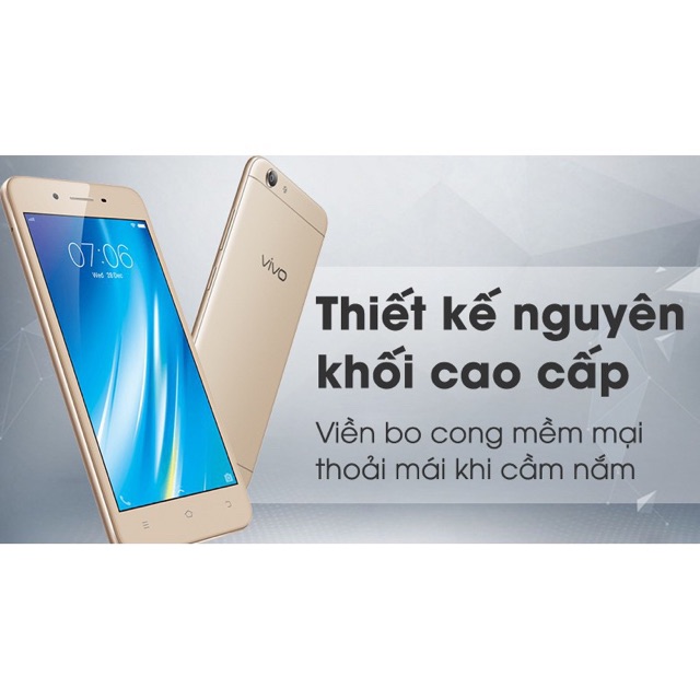 Điện thoại Vivo Y53 Ram 2Gb, ROm 16Gb (2 sim) - Bảo hành 12 tháng - fullbox đầy đủ phụ kiện tặng kèm ốp - hàng nhập khâu | WebRaoVat - webraovat.net.vn