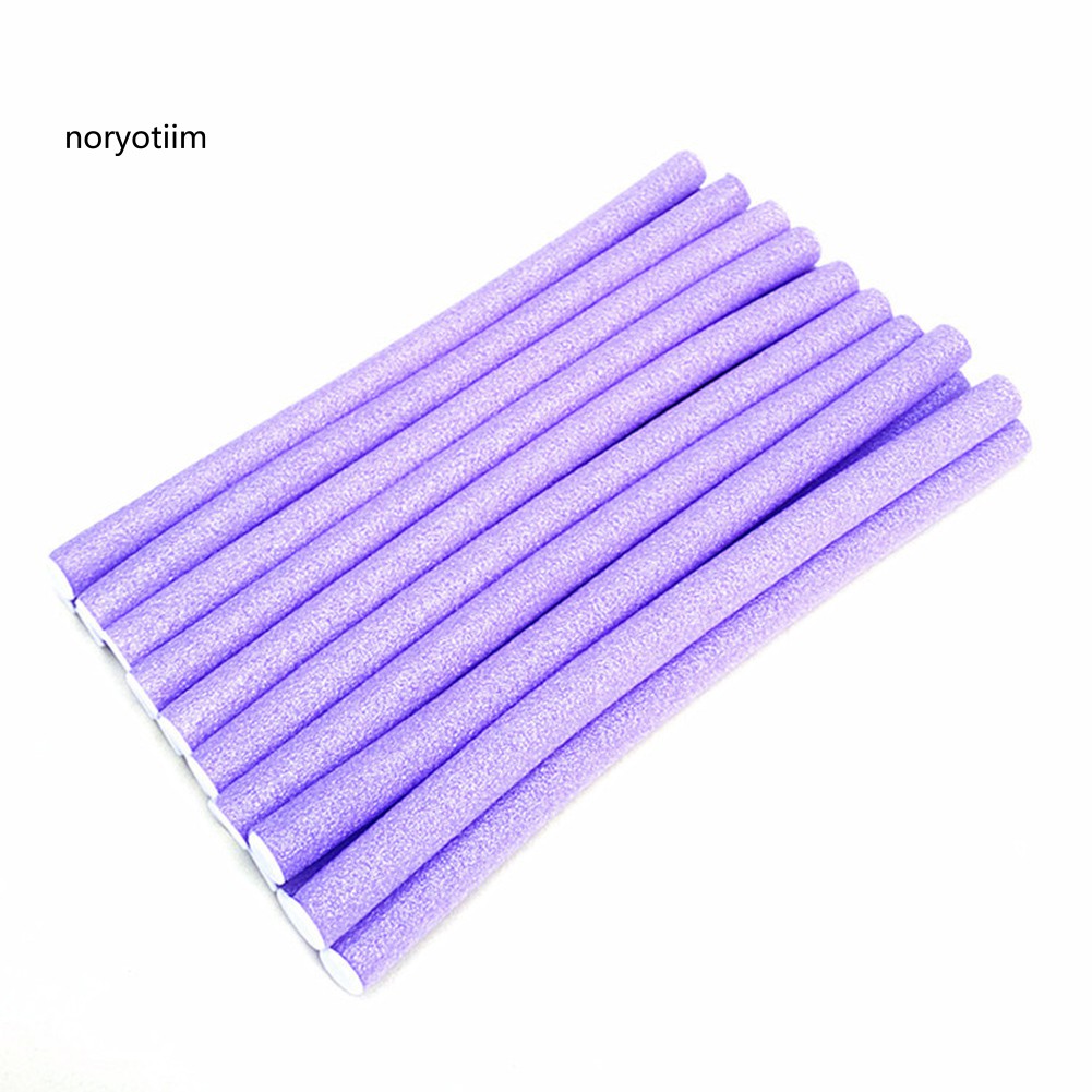 Bộ 10 que mút uốn tóc xoăn chuyên dụng