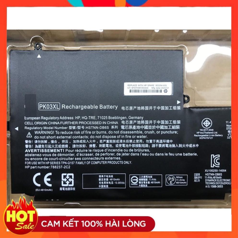 🎁 HÀNG ZIN 🎁 Pin Battery Laptop HP Spectre Pro X360  4810A 13-4000 13-4003DX PK03XL Originals