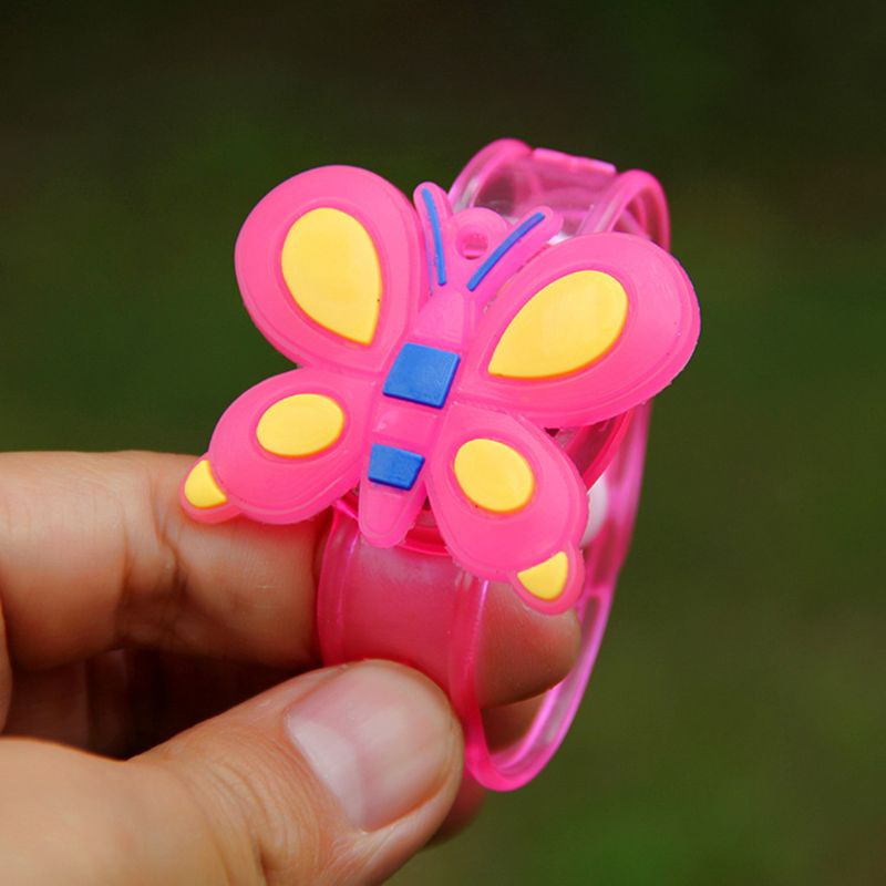 Vòng đeo tay có đèn LED họa tiết hoạt hình dễ thương cho bé