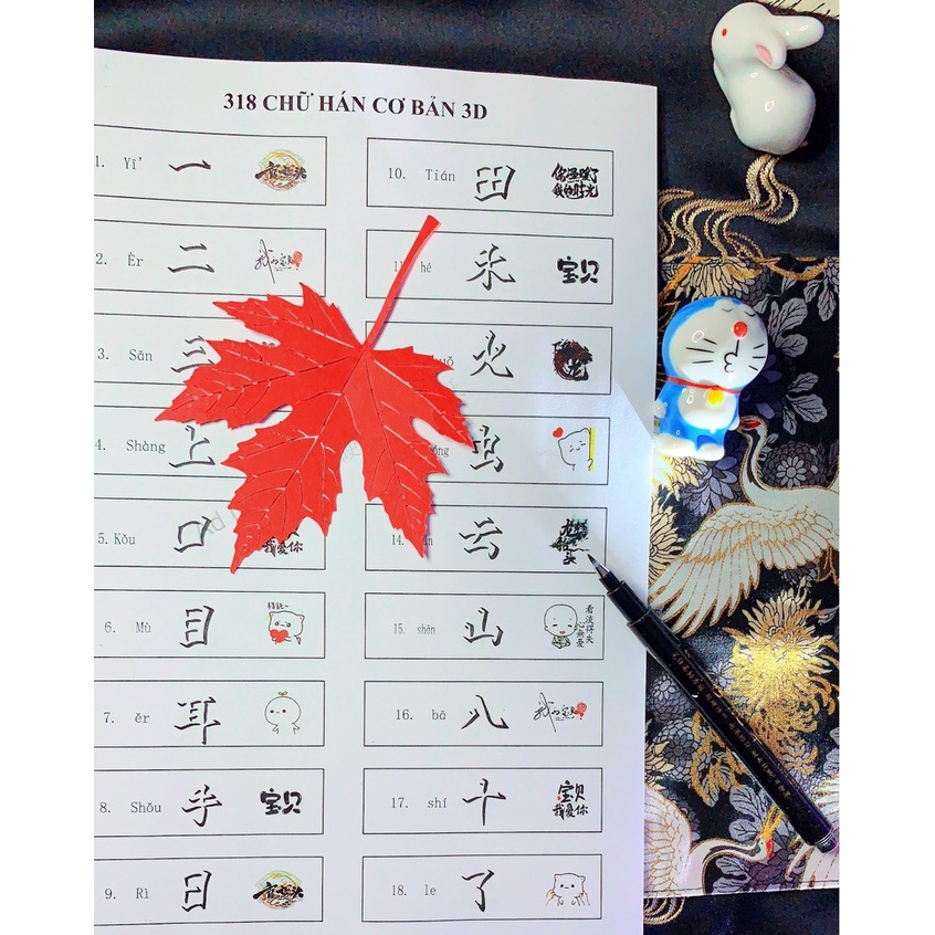 Combo vở viết bút pentel viết chữ lập thể 3d. but viết chữ đẹp - tl109