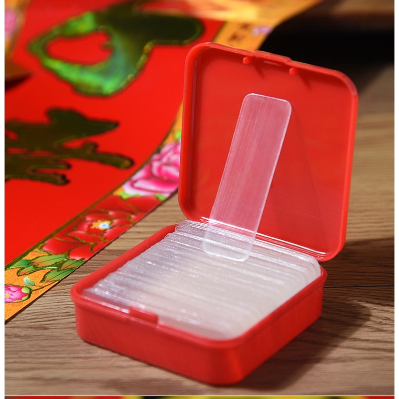 Set 60 Băng Dính Hai Mặt Nano Trong Suốt Chống Thấm Nước Không Để Lại Dấu
