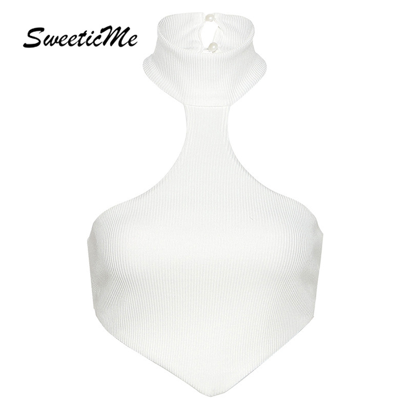 Áo nữ khoét vai dáng ôm ngắn siêu quyến rũ thời trang hè 2021