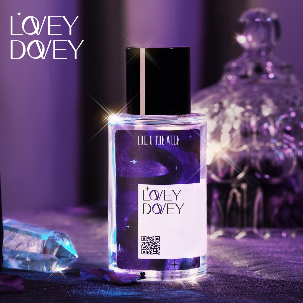 Nước hoa nữ thơm lâu chính hãng Lovey Dovey Eau De Parfum chai 10ml, 50ml - LOLI & THE WOLF | Thế Giới Skin Care