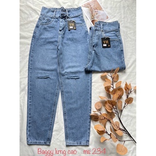 Baggy jeans lưng cao 2 nút ( nhiều mẫu)