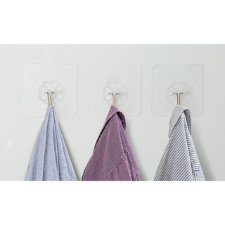 Móc Dán Trong Suốt siêu dính