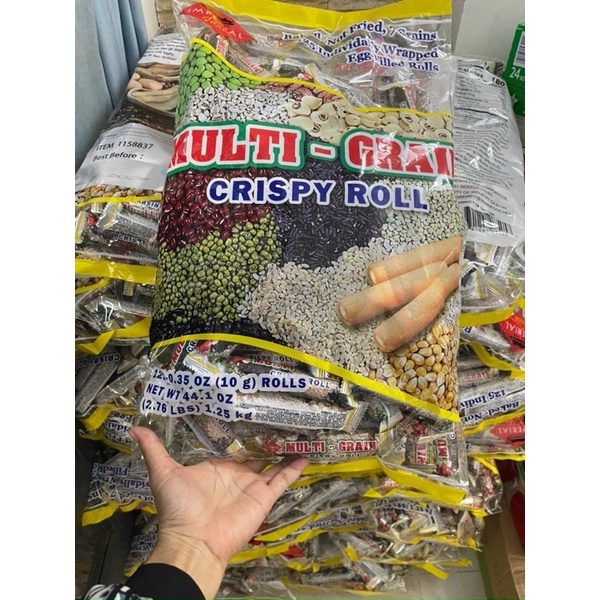 Bánh Ngũ Cốc Multi Grain Crispy Roll Gói To 1.25kg - Hàng Mỹ