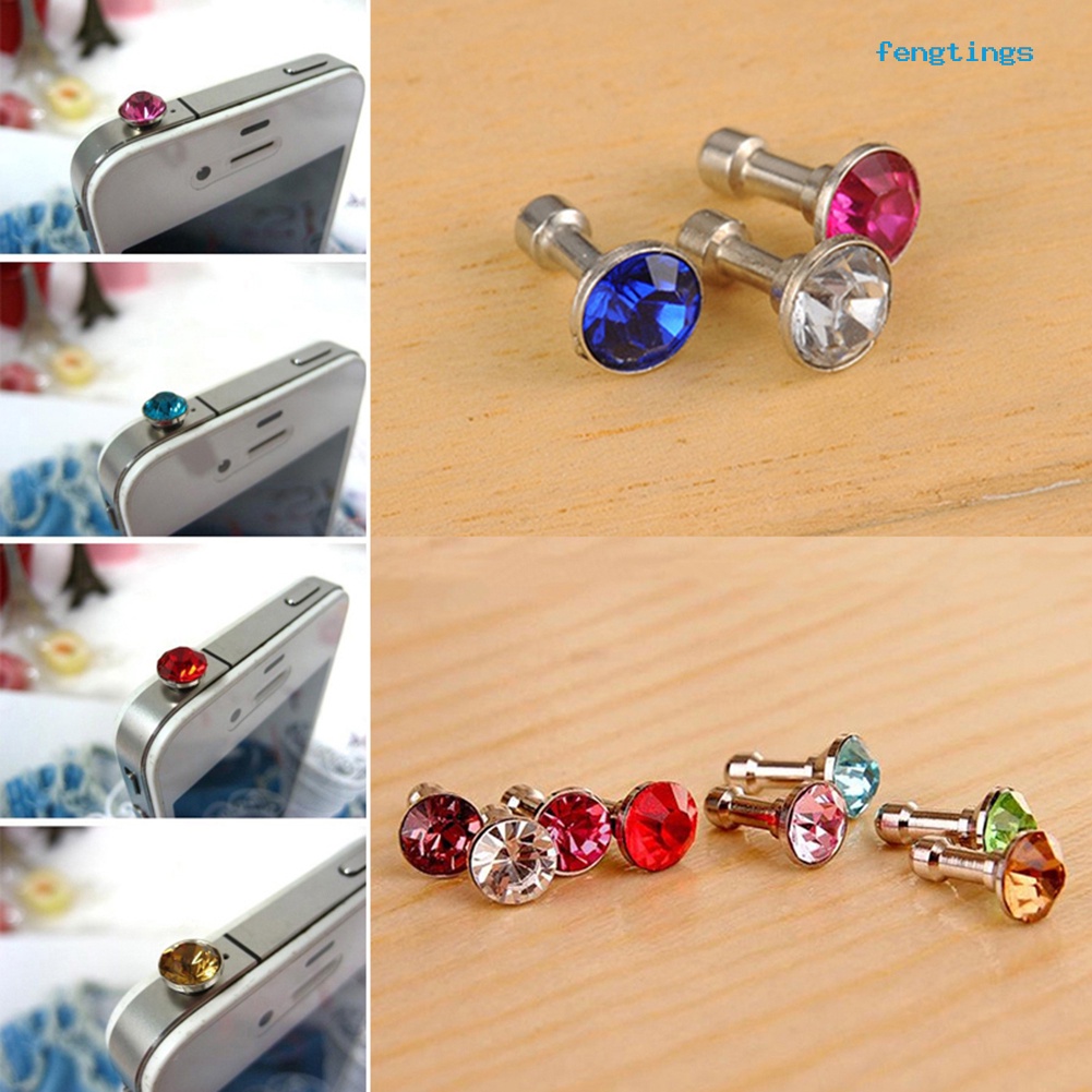 Bộ 5 Nút Bịt Chống Bụi Cho Cổng Sạc Tai Nghe Điện Thoại