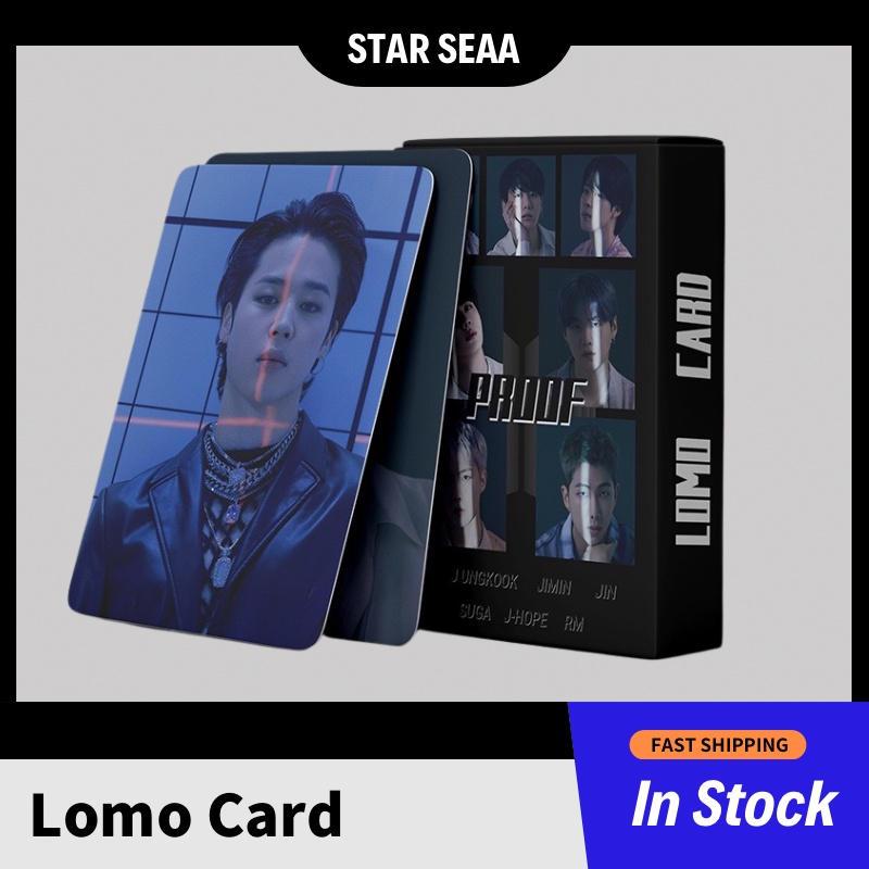 【BTS】55pcs BTS PROOF Lomo Card Thẻ Hình Nhóm Nhạc Bts Phiên Bản Ngẫu Nhiên