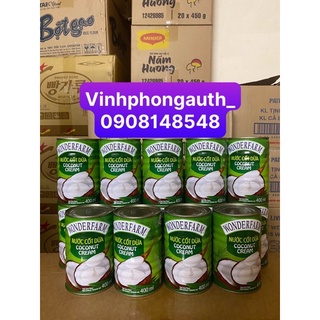 Nước cốt dừa Wonderfarm 400ml