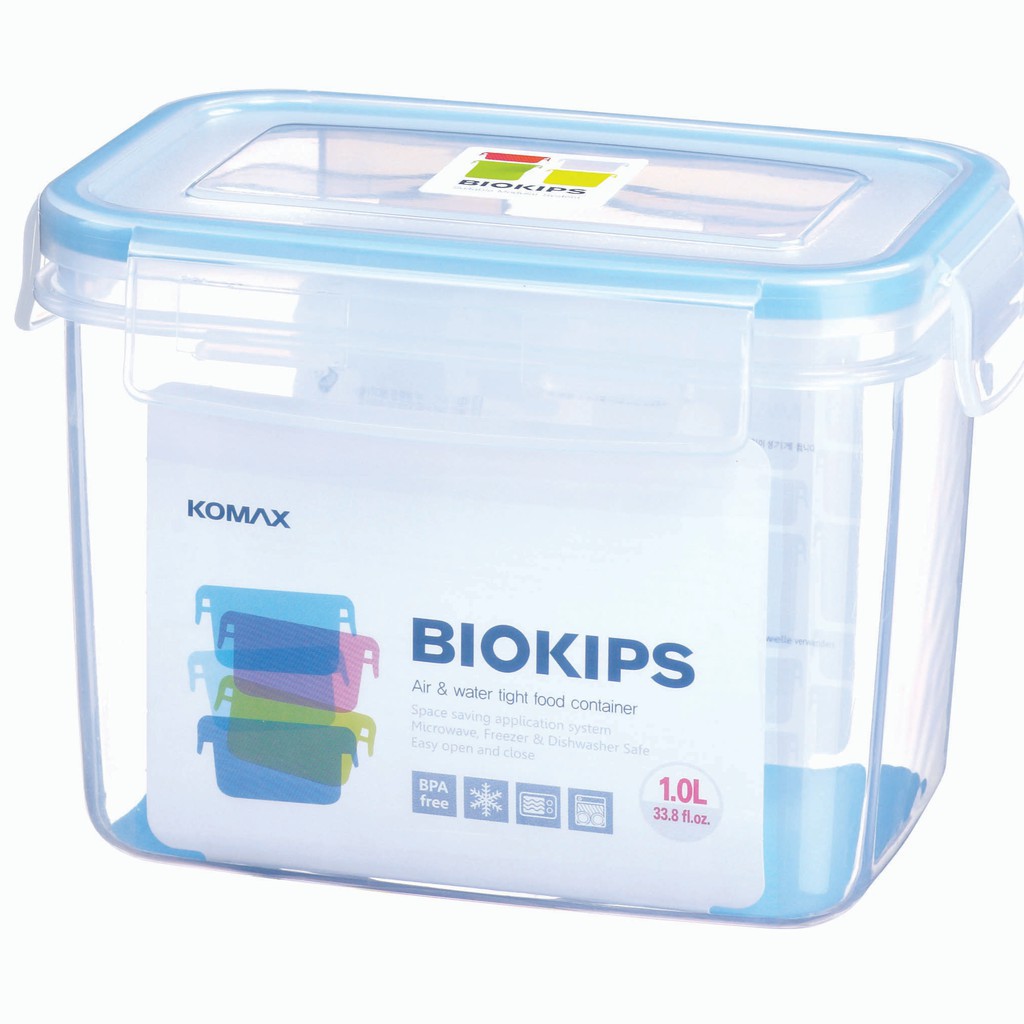 Hộp nhựa Komax Biokips 1L, Xuất Xứ Hàn Quốc
