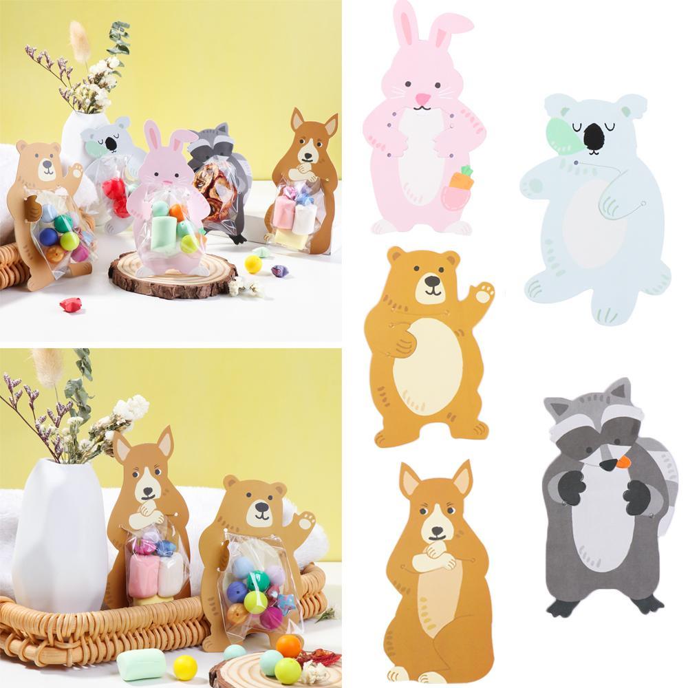 LEISURE Set 10 / 20 / 50 Túi Đựng Bánh Kẹo Xinh Xắn