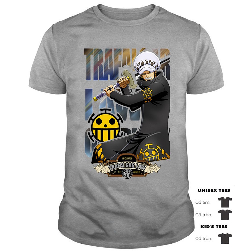 Áo Thun Trafalgar D. Water Law Cực Chất | Áo Thun Đảo Hải Tặc One Piece | One Piece T-shirt ་