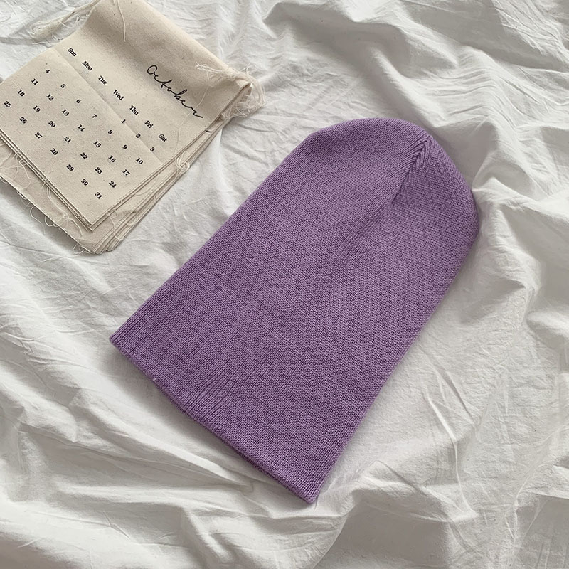 Mũ Len Màu Trơn Thời Trang Cho Các Cặp Đôi