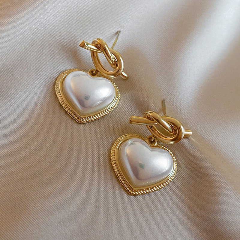 Khuyên tai kim bạc thiết kế đơn giản F026