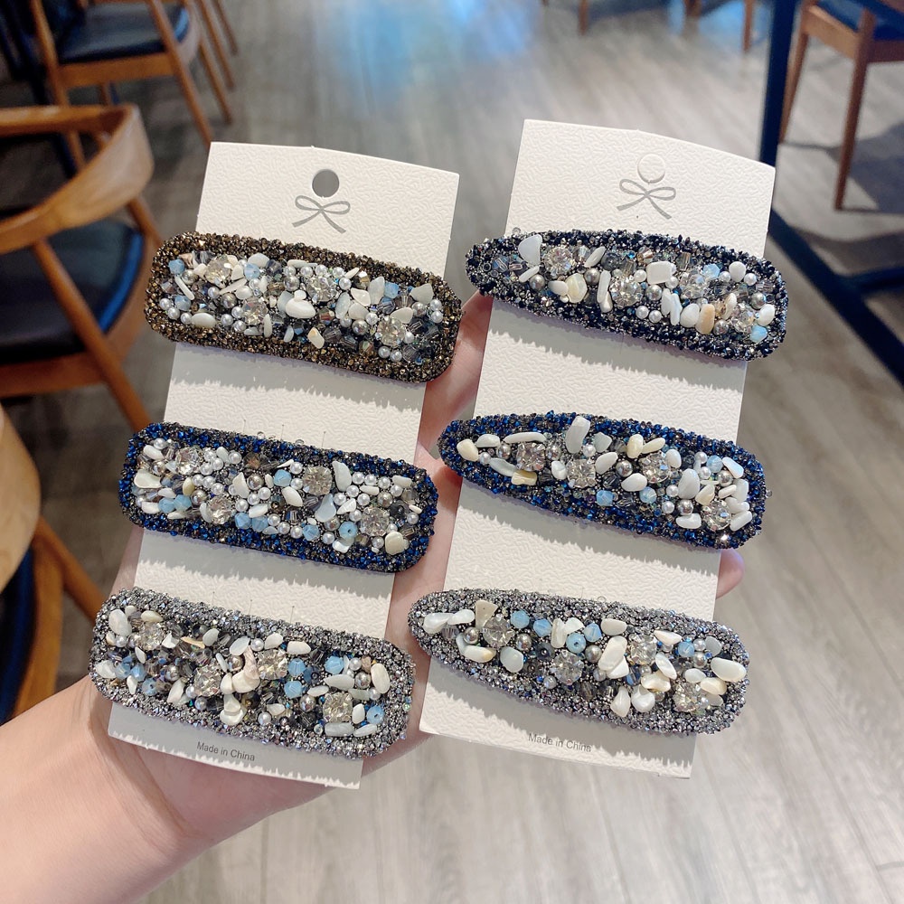 Kẹp Tóc Đính Kim Cương Phong Cách Hàn Quốc 2022 Cho Nữ