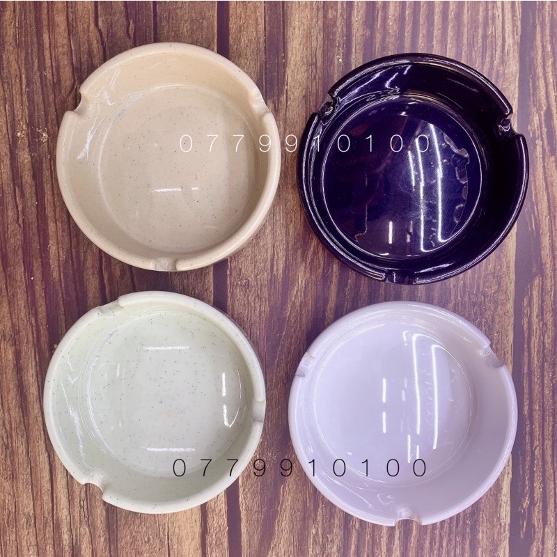 GẠT TÀN MELAMINE THAILAND TRÒN 8cm ĐỦ MÀU