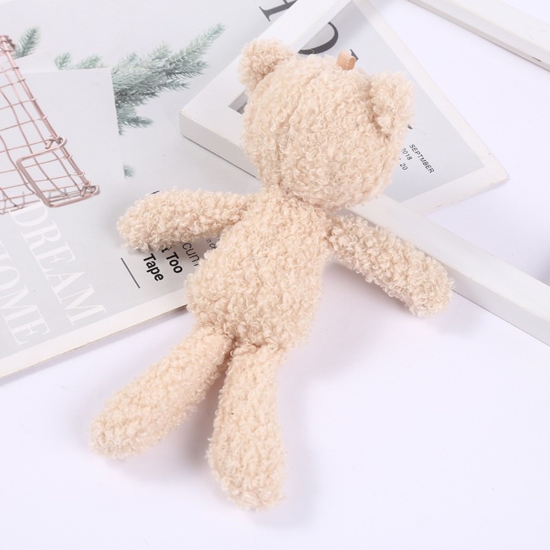 Móc khóa gấu bông treo balo siêu dễ thương , treo túi xách, treo móc khoá