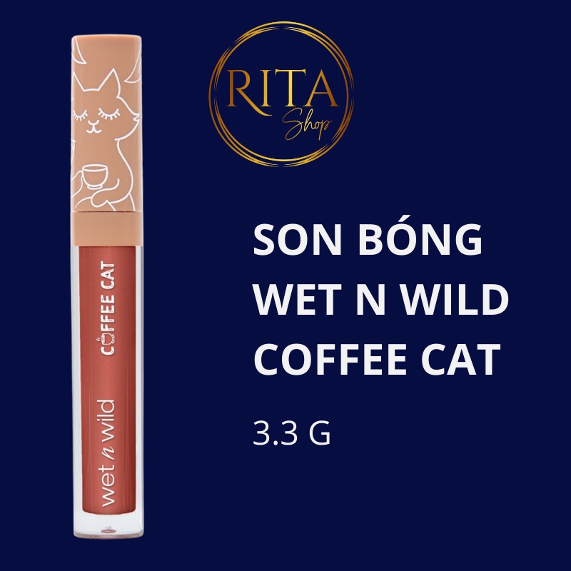 Son Bóng Wet N Wild Coffee Cat Lip Gloss