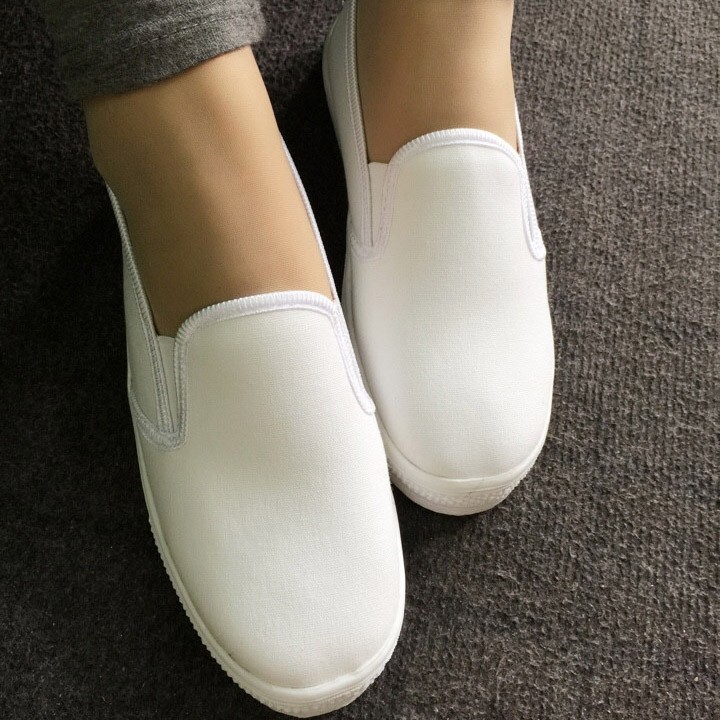 Giày slip on trơn nhiều màu vv01