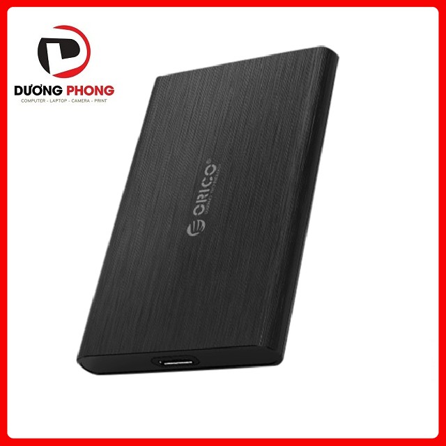 Hộp Đựng Ổ Cứng Di Động HDD Box ORICO 2189U3 - BK USB3.0/2.5 Nhựa Cứng - Chính Hãng