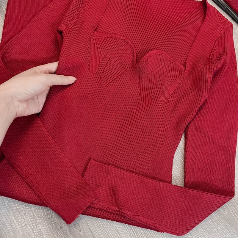 Váy len body cúp ngực siêu tôn dáng