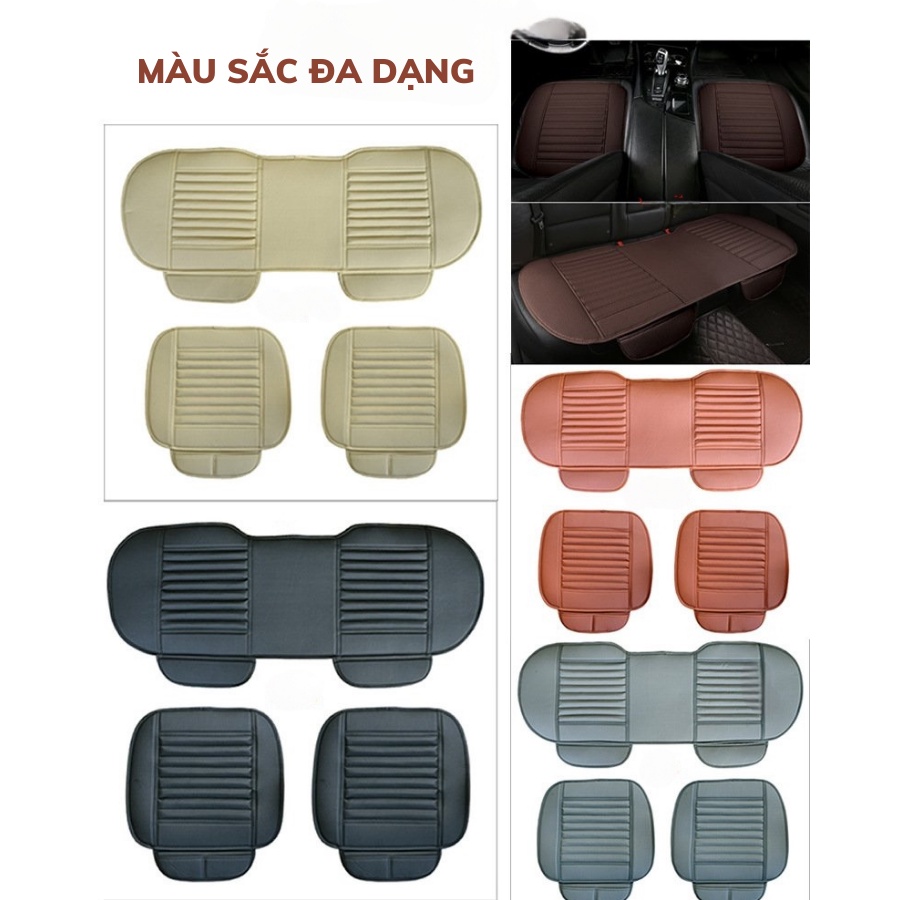 Đệm Lót Ghế Ô Tô Than Tre Thoáng Khí Tđx Chất Lượng Cao 7