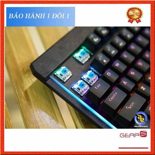 Bàn phím cơ Gaming DAREU EK169 MULTI LED Blue Brown Red D switch