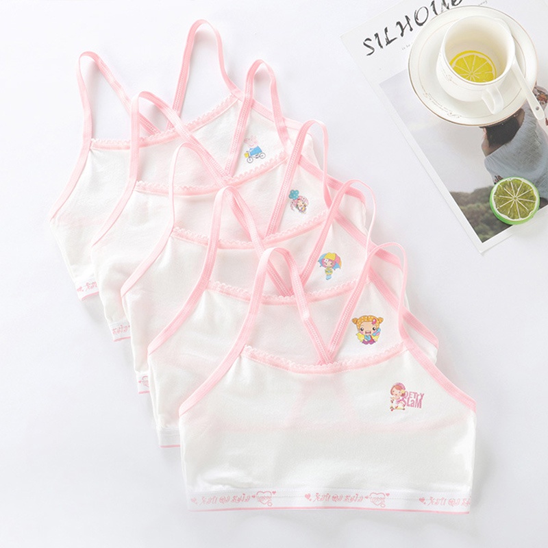 Áo Ngực Thể Thao Mềm Mại Dành Cho Bé Gái 13-16 Tuổi