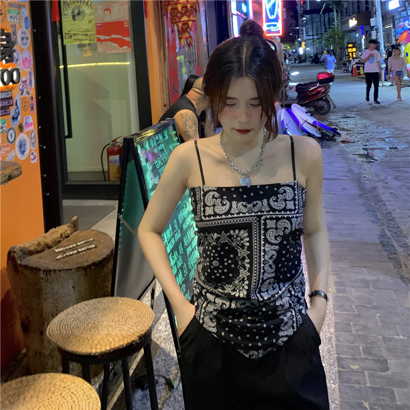 Áo hai dây nữ màu trơn gợi cảm thời trang mùa hè