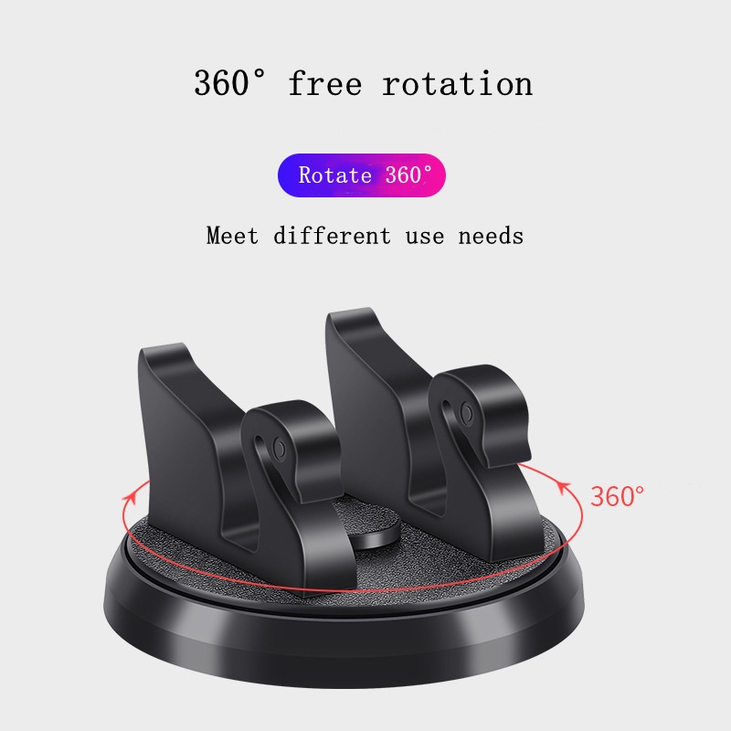 Giá đỡ điện thoại xoay 360 độ tiện lợi chất lượng cao cho xe hơi