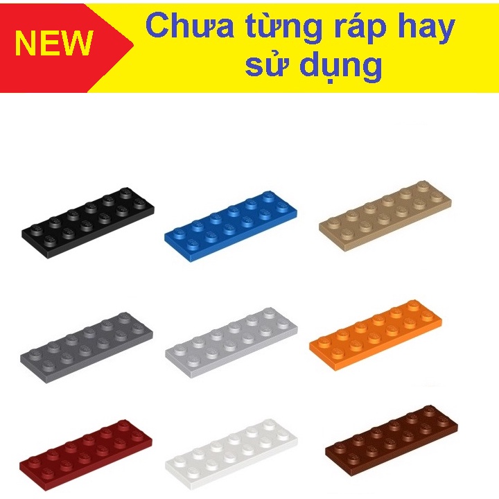 Đồ chơi xếp hình Lego Gạch lẻ Plate 2x6