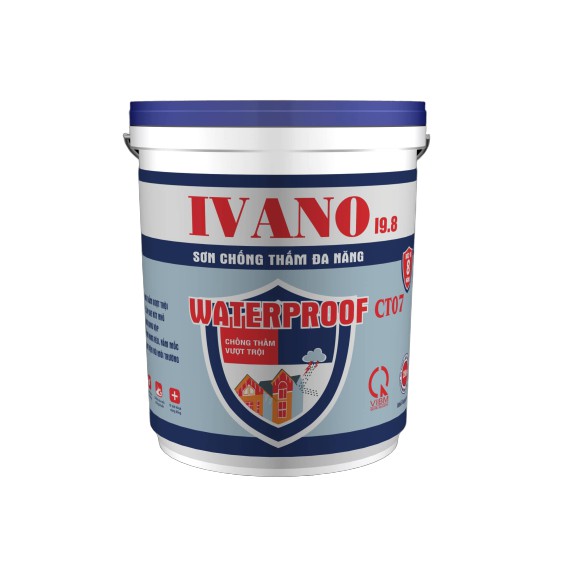 IVANO ICT07 Sơn Chống Thấm Đa Năng 18L