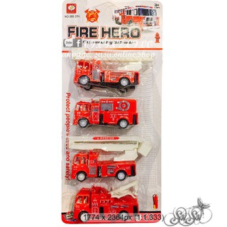 [Follow shop săn deal 9k - 13h,22/4] Vĩ 4 xe cứu hỏa, hình thật