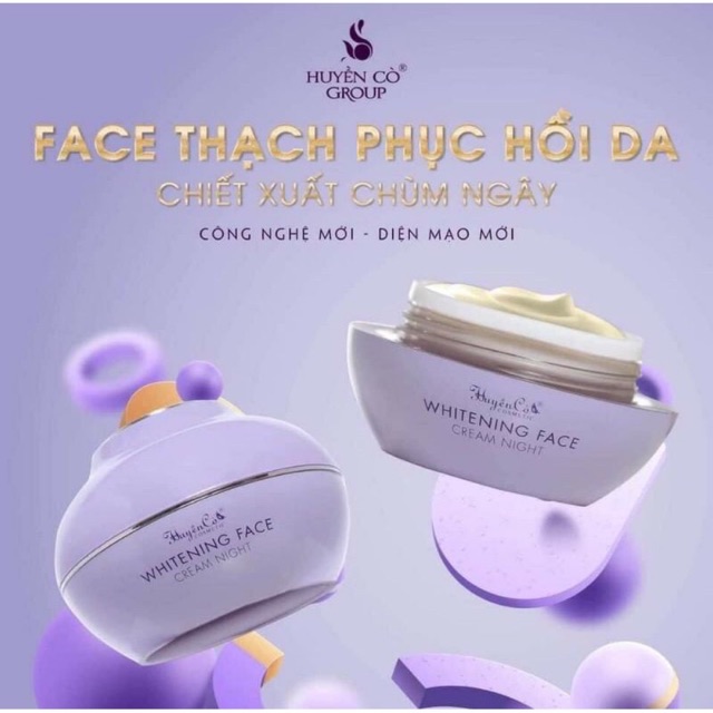 KEM FACE THẠCH PHỤC HỒI DA HUYỀN CÒ