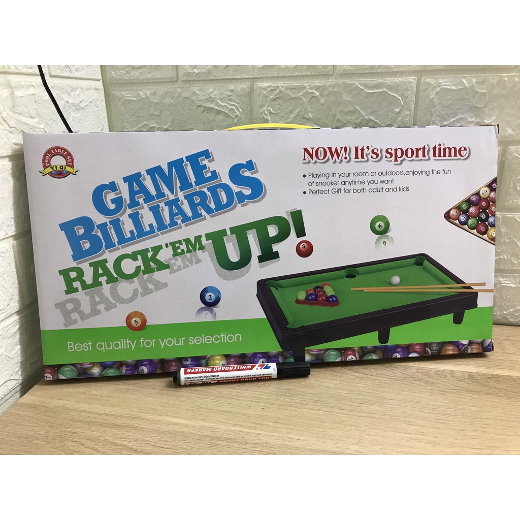 ĐỒ CHƠI BÀN BI A CHO BÉ